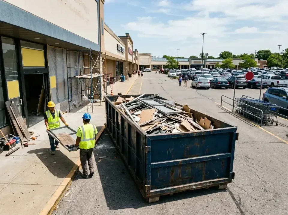 retail-store-renovation-debris-003 — frequently asked questions, Roll-off Dumpster Rentals in Shady Hills, FL